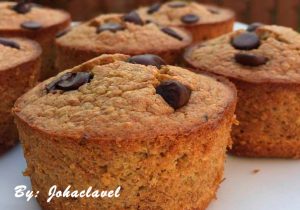 muffins con harina de avena