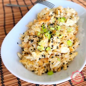 perico con arroz