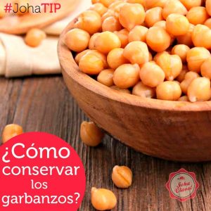 guardar garbanzos