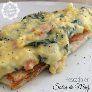 corvina con maíz