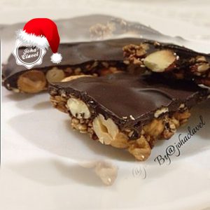turron con chocolate