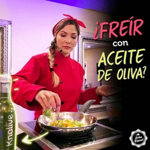 freir con aceite de oliva