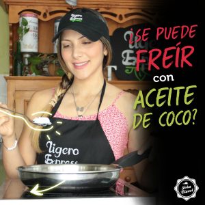 Freir con aceite de coco