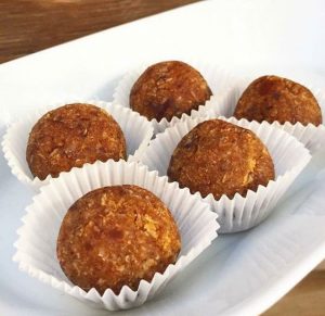 trufas de calabaza