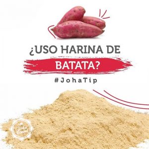 como hacer harina de batata