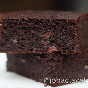 Brownie de zucchini