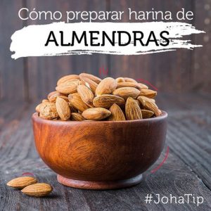 harina de almendra