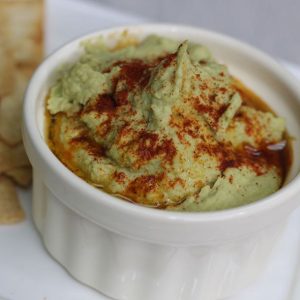 hummus de aguacate